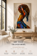 Free Spirit | Originalgemälde von Raka · 180 × 150 cm
