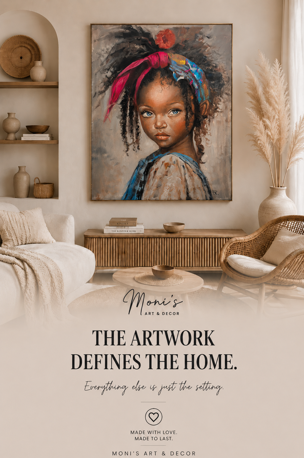 Wild Grace | Originalgemälde von FX Nyoman Artana · 100 × 120 cm