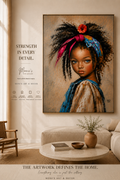 Wild Grace – handgemaltes Originalgemälde von FX, modernes Porträt auf Leinwand im Wohnzimmer, 100 × 120 cm, Monis Art & Decor