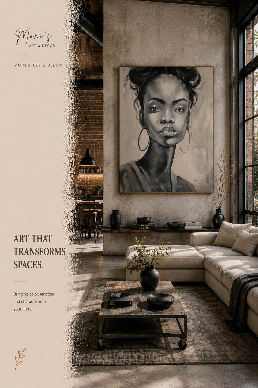 Timeless | Originalgemälde von Raka · 70 × 90 cm
